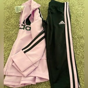 toddler girls adidas tracksuit